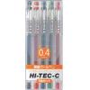 PILOT HI-TEC-C 0.4 5色超細鋼珠筆 