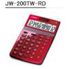 CASIO 彩色計算機 JW-200TW-RD 紅